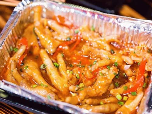荣邦乡锡纸鸡爪