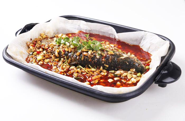 荣邦乡纸包鱼培训